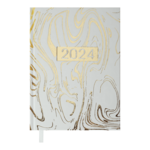 Ежедневник датированный 2024 Buromax MIRACLE А5 белый 336 с (BM.2179-12)